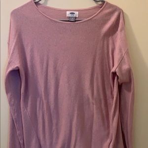 Long sleeve old navy tee blush pink